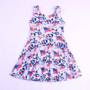 Disney 4th of July girls toddler twirl dresses summer